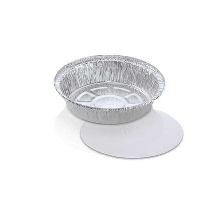 Hfa Handi-Foil 7 Round Pan With Lid, PK200 2047-00-200W
